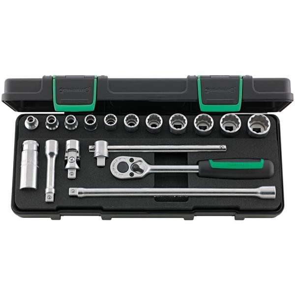 Zestaw narzędzi 3/8" 17-el.w walizce ABS Stahlwille 96025204