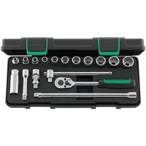 Zestaw narzędzi 3/8" 17-el.w walizce ABS Stahlwille 96025204