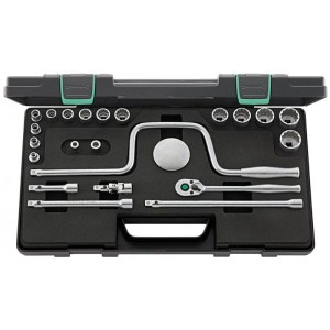Zestaw narzędzi 3/8" QR 22-el.w walizce ABS calowe Stahlwille 96025206