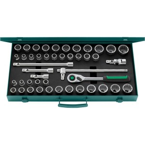Zestaw narzędzi QR 1/2" 45-el.w metalowej walizce Stahlwille 96030107