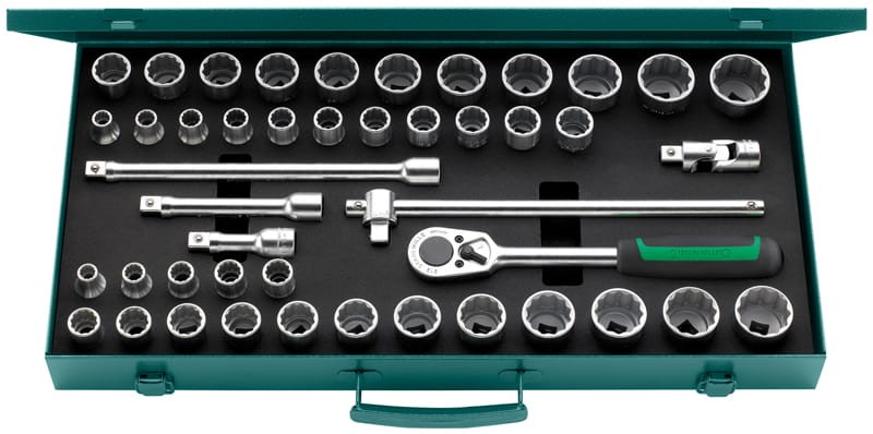 Zestaw narzędzi 1/2" 45-el.w metalowej walizce Stahlwille 96030140