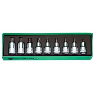 Zestaw narzędzi 1/2" Torx T20-T60 9-Częściowy w opakowaniu kartonowym Stahlwille 96031004