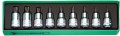 Zestaw narzędzi 1/2" Torx T20-T60 9-Częściowy w opakowaniu kartonowym Stahlwille 96031004