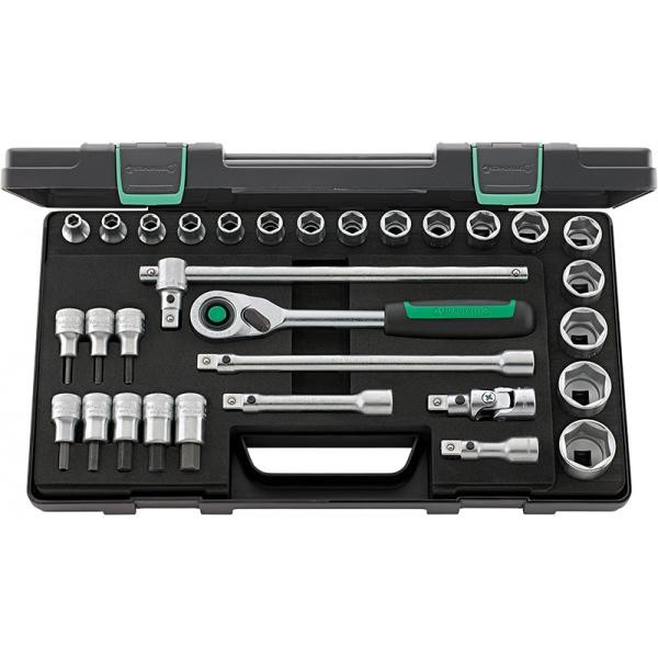 Zestaw narzędzi QR 1/2" 31-el.w walizce ABS Stahlwille 96031240
