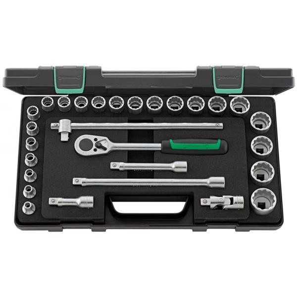 Zestaw narzędzi 1/2" 28-el.w walizce ABS 12-kątne Stahlwille 96031407