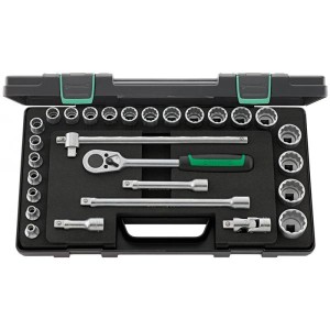 Zestaw narzędzi 1/2" 28-el.w walizce ABS 12-kątne Stahlwille 96031407