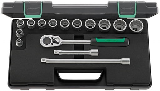 Zestaw nasadek 12-kątnych 1/2" 15-elementowy w Skrzynce ABS Stahlwille 96031435