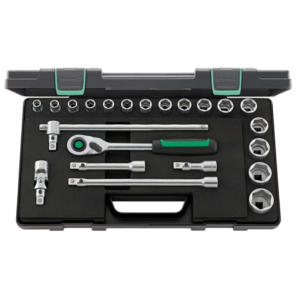 Zestaw narzędzi 1/2" QR 22-el.w walizce ABS Stahlwille 96031480