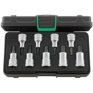 Zestaw nasadek wkrętakowych 1/2" Ribe CV w walizce ABS 9-el. Stahlwille 96031901