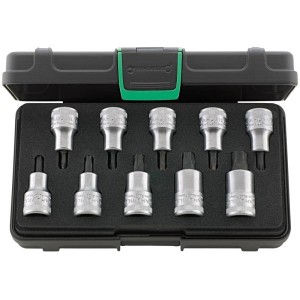 Zestaw narzędzi 1/2" Torx T20-T60 10-el.w walizce ABS Stahlwille 96032005