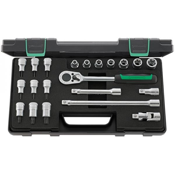 Zestaw narzędzi 1/2" Torx 21-el. w walizce ABS Stahlwille 96033702