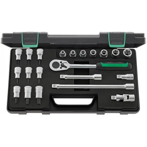Zestaw narzędzi 1/2" Torx 21-el. w walizce ABS Stahlwille 96033702