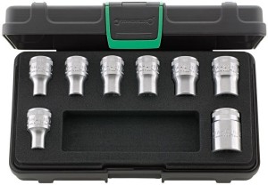 Zestaw narzędzi 1/2" Torx E10-E24 8-Częściowy w Skrzynce z tworzywa Stahlwille 96033704