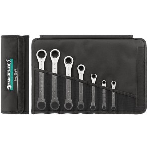 Zestaw kluczy grzechotkowych prostych calowych 3/8"-7/8" 4-elementowy Stahlwille 96415602