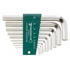 Zestaw kluczy trzpieniowy w uchwycie do srub z gniazdem sześciokatnym Stahlwille 96435504