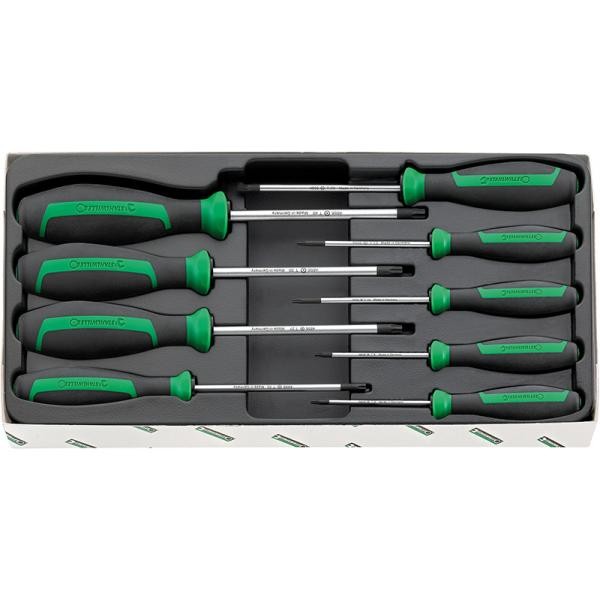 96469910 Zestaw wkrętaków typu Torx z otworem 9-Częściowy T8-T40 DRALL+ Stahlwille 96469915