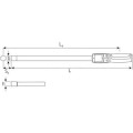 Klucz dynamometryczny elektroniczno-klikowy 80-800Nm z pomiarem kąta obrotu z grzechotką 3/4" w Skrzynce Stahlwille 96501080