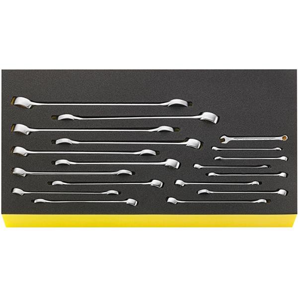 Zestaw TCS kluczy płasko-oczkowych 6-24mm do Skrzyni Nr 13217 18-el. Stahlwille 96830121