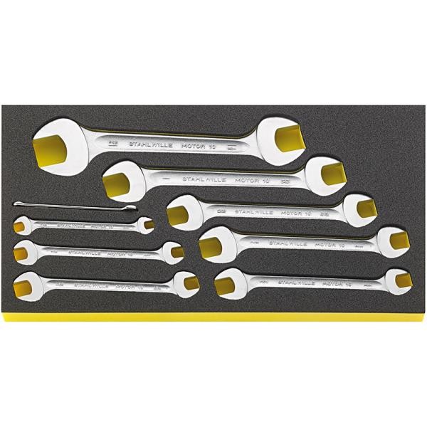 Zestaw TCS kluczy płaskich 1/4"-1.5/16" do Skrzyni Nr 13217 9-el. Stahlwille 96830124