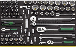 Zestaw TCS 3/3 nasadek i akcesoriów 1/4" 3/8" 1/2" 108-Częściowy Stahlwille 96830192