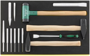 Zestaw TCS 3/3 narzędzi ślusarskich do pobijania 13-Częściowy Stahlwille 96830226