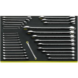 Zestaw TCS 3/3 kluczy płaskich 6-24 i płasko-oczk. 6-32mm 30-Częściowy Stahlwille 96830605