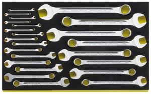 Zestaw TCS 3/3 kluczy płasko-oczkowych 3/16"-1 1/8" 23-Częściowy Stahlwille 96830885