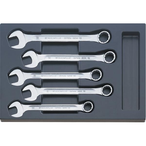 Zestaw ABS 3/3 kluczy pł-oczk 27-32mm 5-Częściowy Stahlwille 96838104