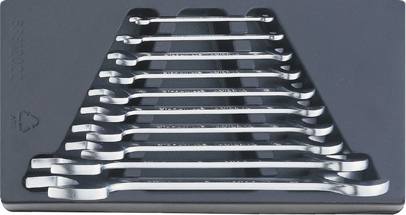 Zestaw ABS 1/3 kluczy płaskich 6-32mm 10-Częściowy Stahlwille 96838126