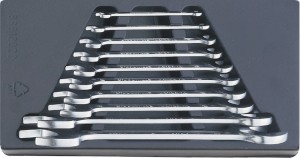 Zestaw ABS 1/3 kluczy płaskich 6-32mm 10-Częściowy Stahlwille 96838126