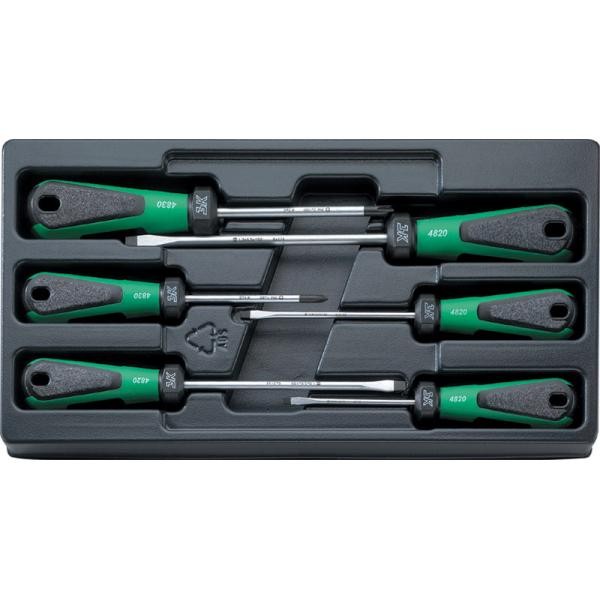 Zestaw ABS 1/3 wkrętaków 3K DRALL 6-Częściowy Stahlwille 96838134