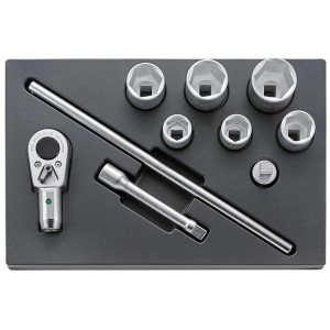 Zestaw ABS narzędzi 3/4" nasadki + akcesoria 10-Częściowy w module ABS Stahlwille 96838174