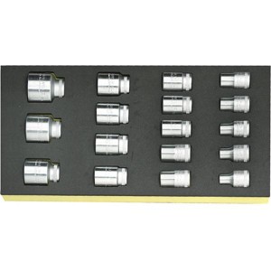 Zestaw TCS 1/3 nasadek 1/2" Nr 52 10-32mm 17-Częściowy Stahlwille 96838177