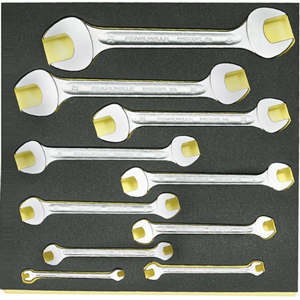 Zestaw TCS 2/3 kluczy płaskich 6-32mm 10-Częściowy Stahlwille 96838182