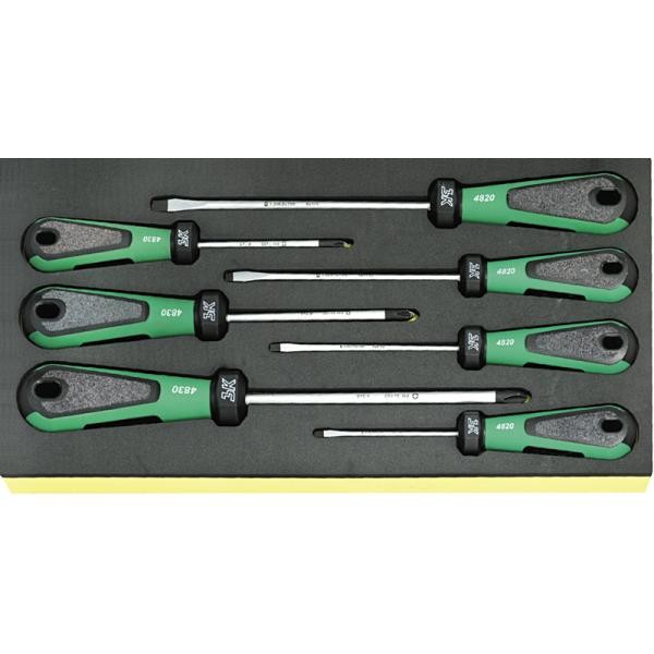 Zestaw TCS 1/3 wkrętaków 3K-DRALL 7-Częściowy Stahlwille 96838184