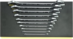 Zestaw TCS 1/3 kluczy płaskich 6-27mm 10-Częściowy Stahlwille 96838187