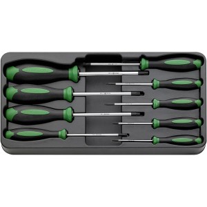 Zestaw ABS 1/3 wkrętaków typu Torx z otworem 9-Częściowy Stahlwille 96838218