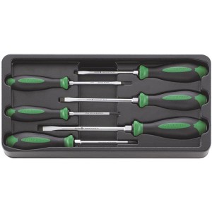 Zestaw ABS 1/3 wkrętaków płaskich i krzyżowych do pobijania 6-Częściowy Stahlwille 96838219