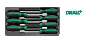 Zestaw ABS 1/3 wkrętaków nasadowych 7-Częściowy Stahlwille 96838300