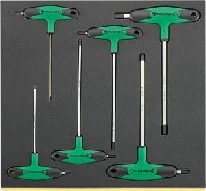 Zestaw TCS 2/3 wkrętaków trzpien.typu T 3-10mm 6-el. Stahlwille 96838753