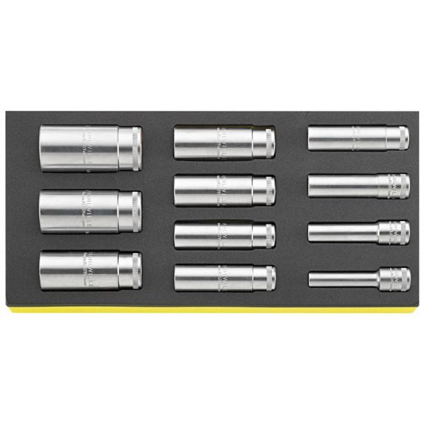 Zestaw TCS 1/3 nasadek długich 1/2" 10-32mm 11-el. Stahlwille 96838776