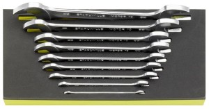 Zestaw TCS 1/3 kluczy płaskich 1/4"-1 5/16" 9-Częściowy Stahlwille 96838779