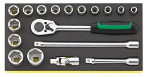 Zestaw TCS 1/3 nasadek 1/2" 18-elementowy Stahlwille 96838781