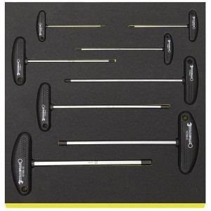 Zestaw TCS 2/3 wkrętaków trzpien. typu T 2-10mm 8-el. Stahlwille 96838786