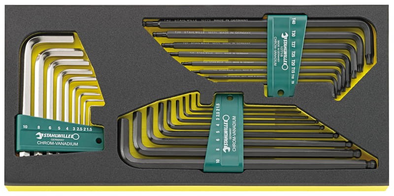 Zestaw TCS 1/3 kluczy trzpieniowych 26-el. Stahlwille 96838788