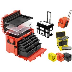 Skrzynia na kółkach TS RF obudowa fluorescencyjna Stahlwille 96894809