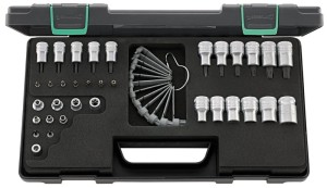 Zestaw narzędzi Torx 1/4" 3/8" i 1/2" 35-el. w walizce ABS Stahlwille 98811908