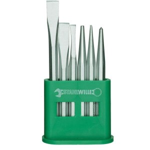 Zestaw przecinaków punktaków i wybijakow 6szt. w pokrowcu Stahlwille 98812202