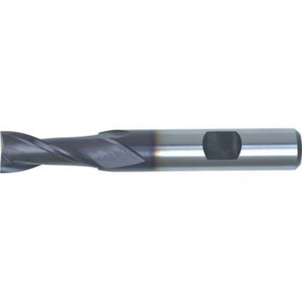 Frez 5mm Weldon trzpieniowy 2-ostrzowy z powłoką TiAlN HSS-Co kobaltowy 8% Swisstech SWT1630265A SWT-163-0265A