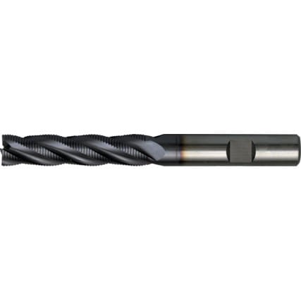 Frez 25mm Weldon długi FINE ROUGH TiCN HSS-Co kobaltowy 8% Swisstech SWT1632655A SWT-163-2655A